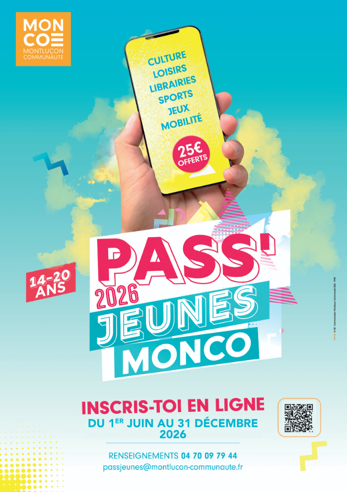 Affiche pass jeunes monco 2026